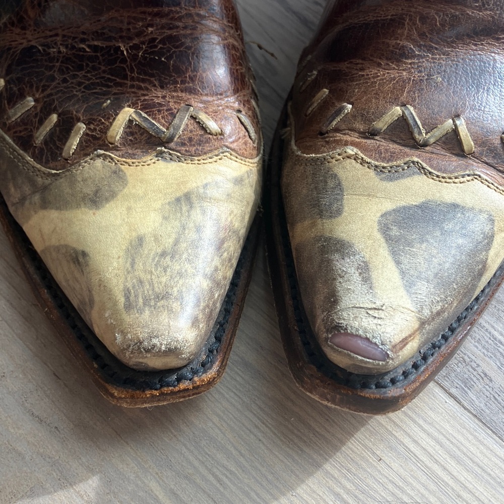 Dan Post Rustic Leather Boots - image 5